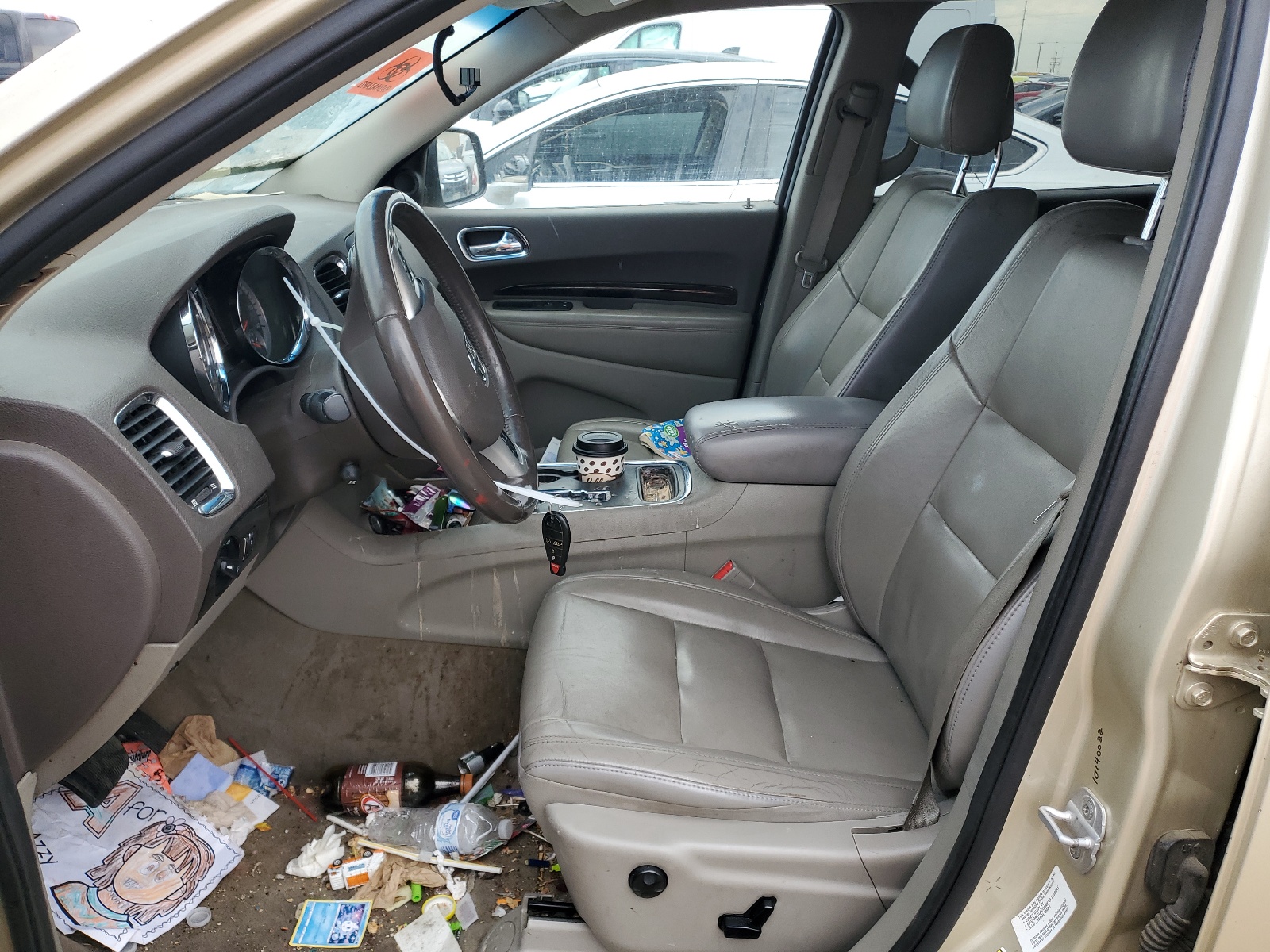 1D4RE4GG6BC724007 2011 Dodge Durango Crew