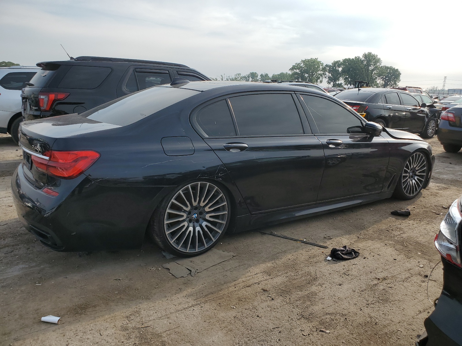 2017 BMW 740 I vin: WBA7E2C38HG741224