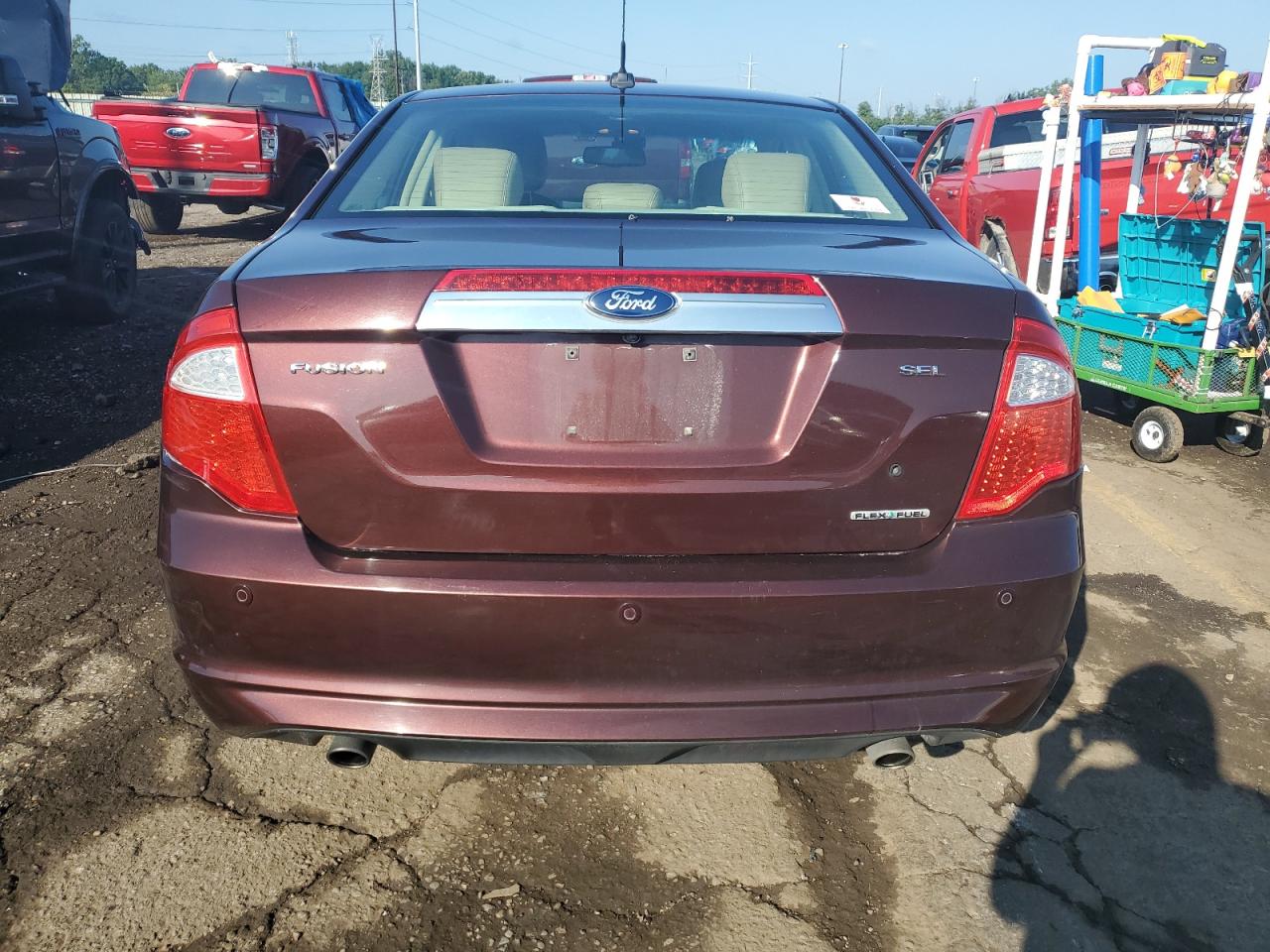 2012 Ford Fusion Sel VIN: 3FAHP0JG1CR204763 Lot: 62411244