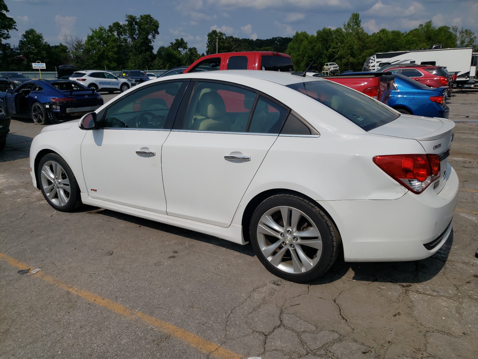 2014 Chevrolet Cruze Ltz vin: 1G1PG5SB1E7150941