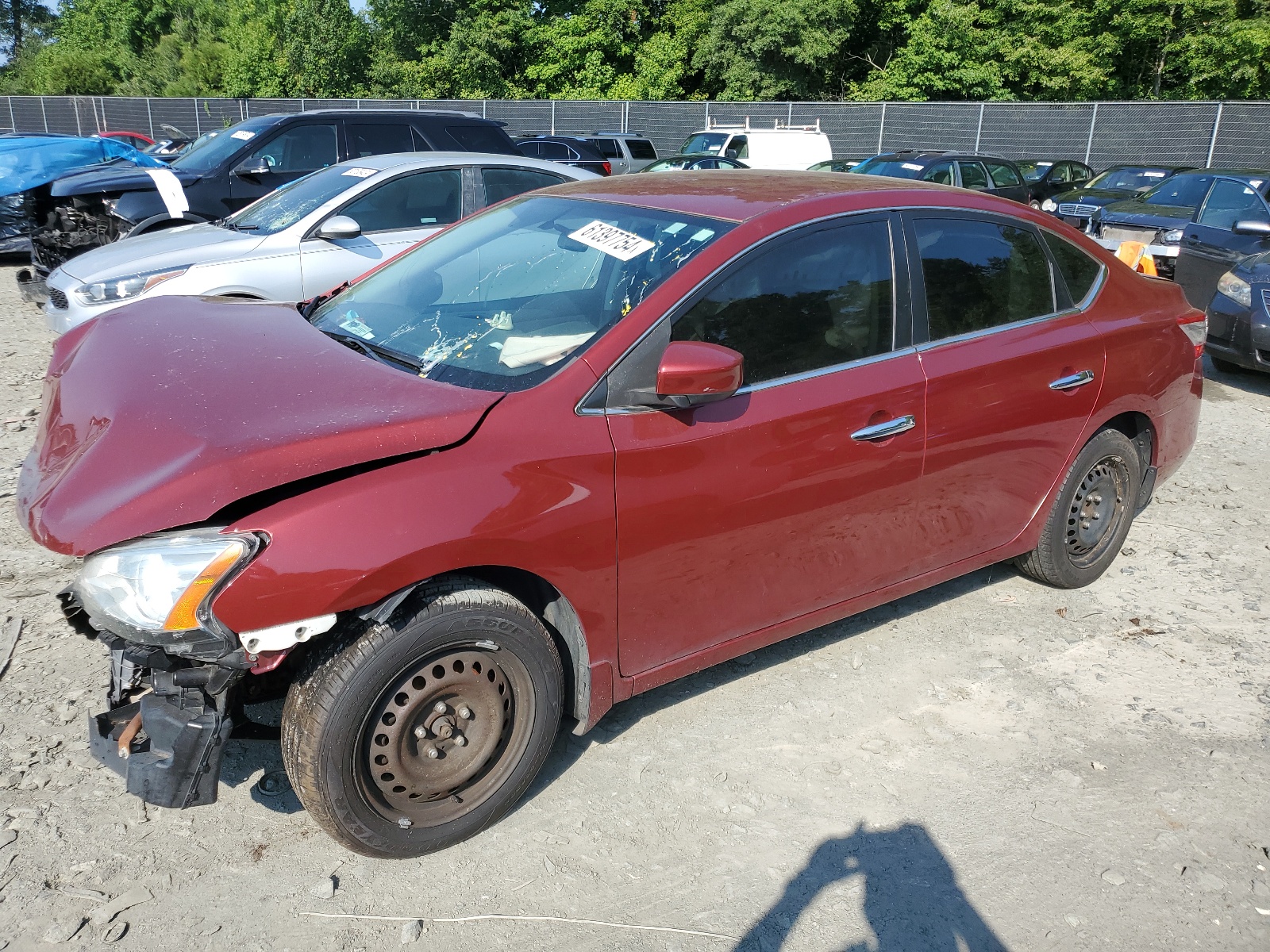 2015 Nissan Sentra S vin: 3N1AB7AP6FL660903