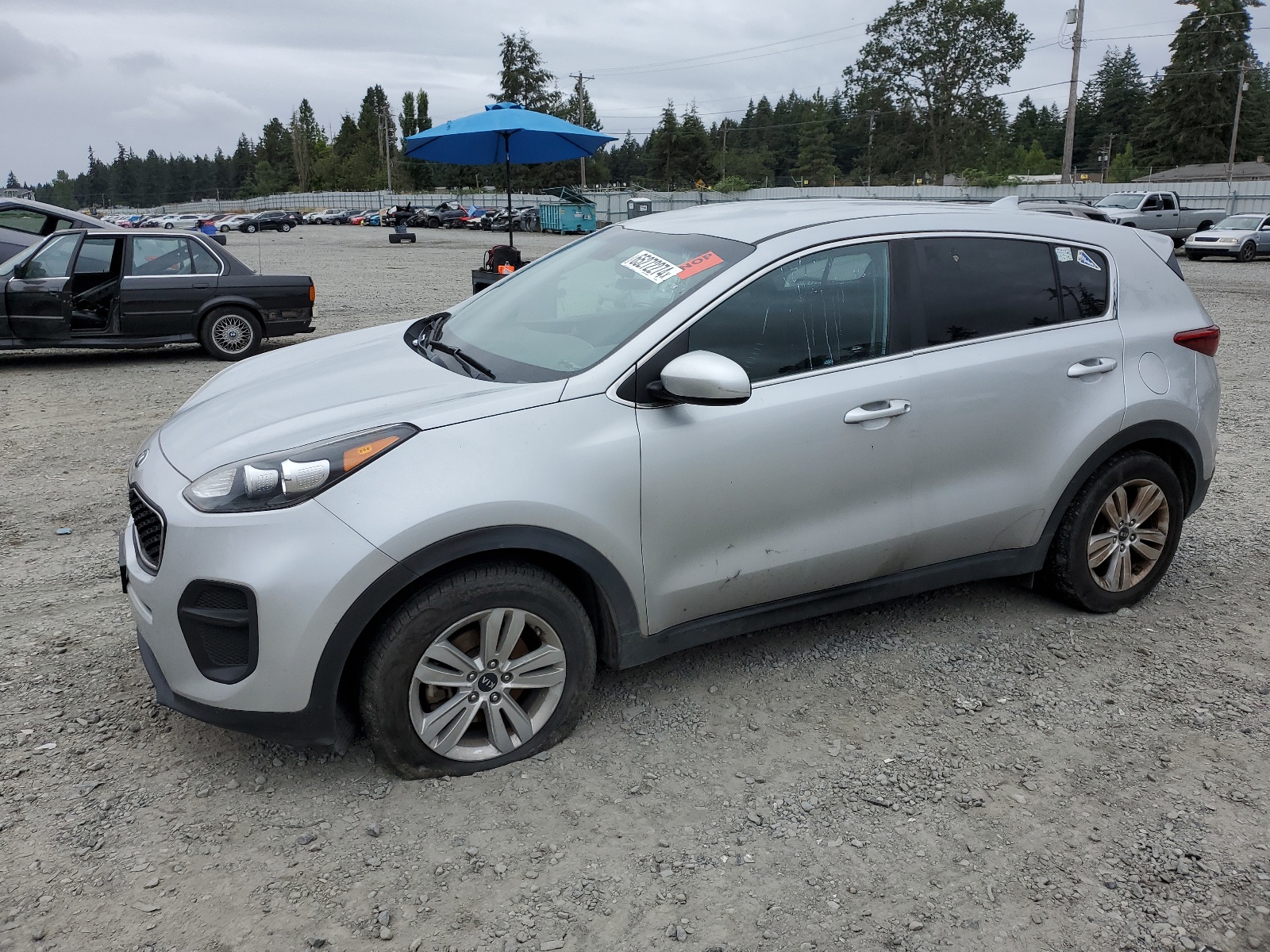 2018 Kia Sportage Lx vin: KNDPM3AC7J7340588