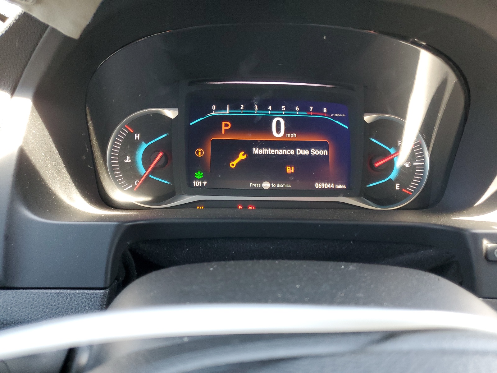 5FNYF7H2XMB002863 2021 Honda Passport Sport