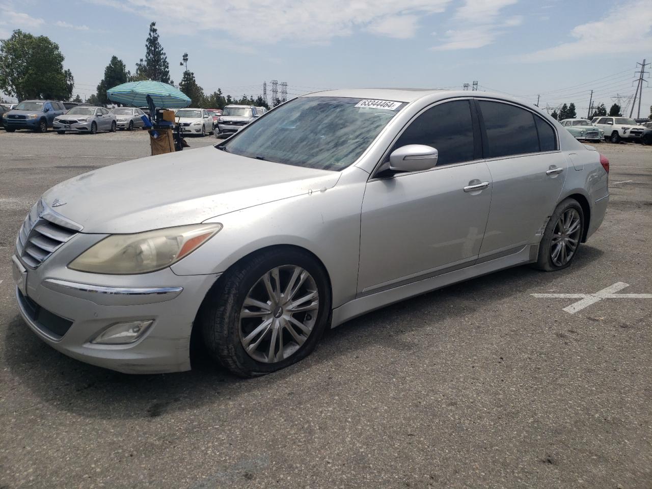 2012 Hyundai Genesis 3.8L VIN: KMHGC4DD2CU211462 Lot: 63344464