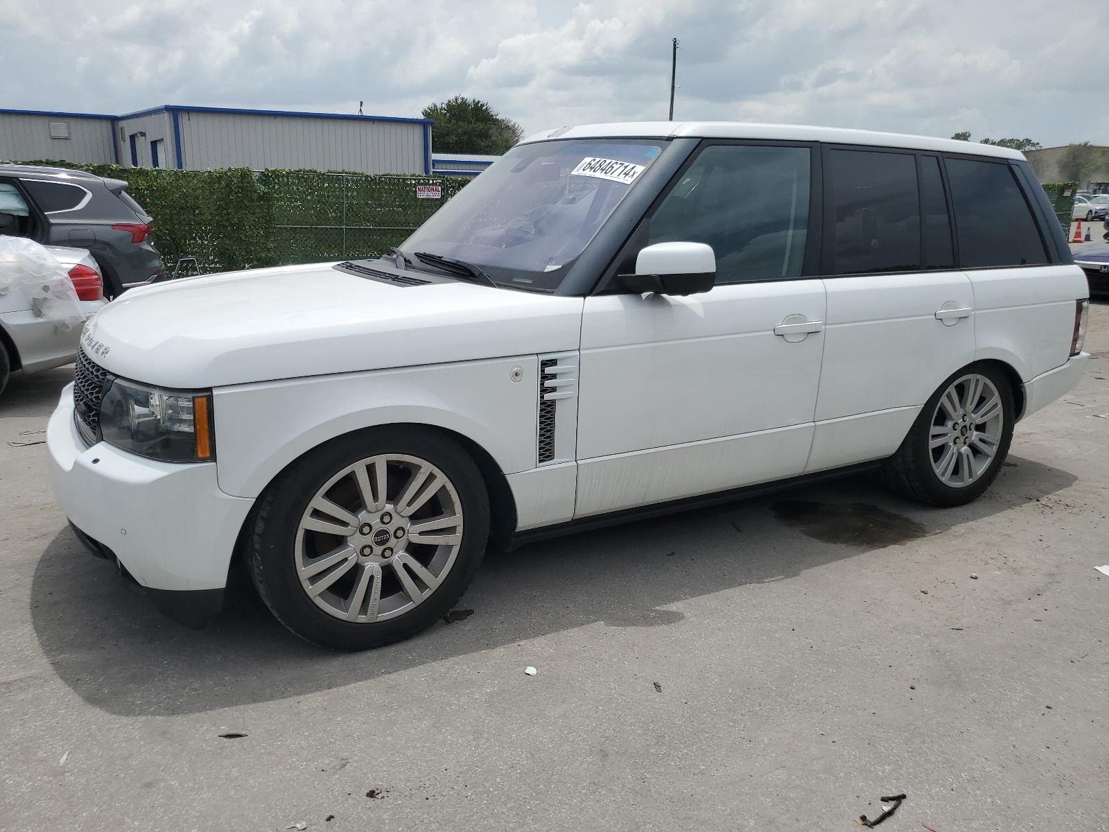 2012 Land Rover Range Rover Hse Luxury vin: SALMF1D46CA360576