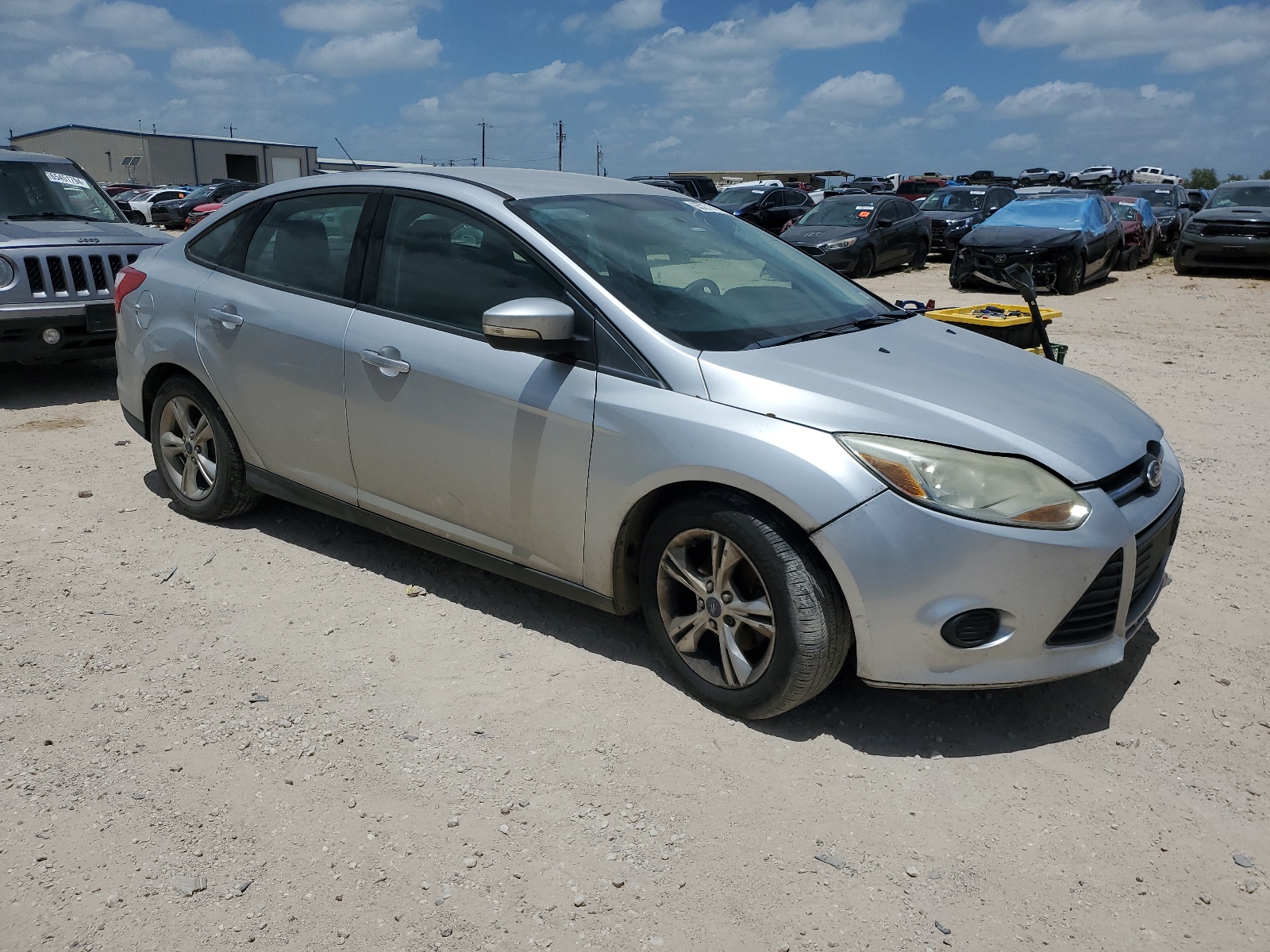 2014 Ford Focus Se vin: 1FADP3F27EL257157