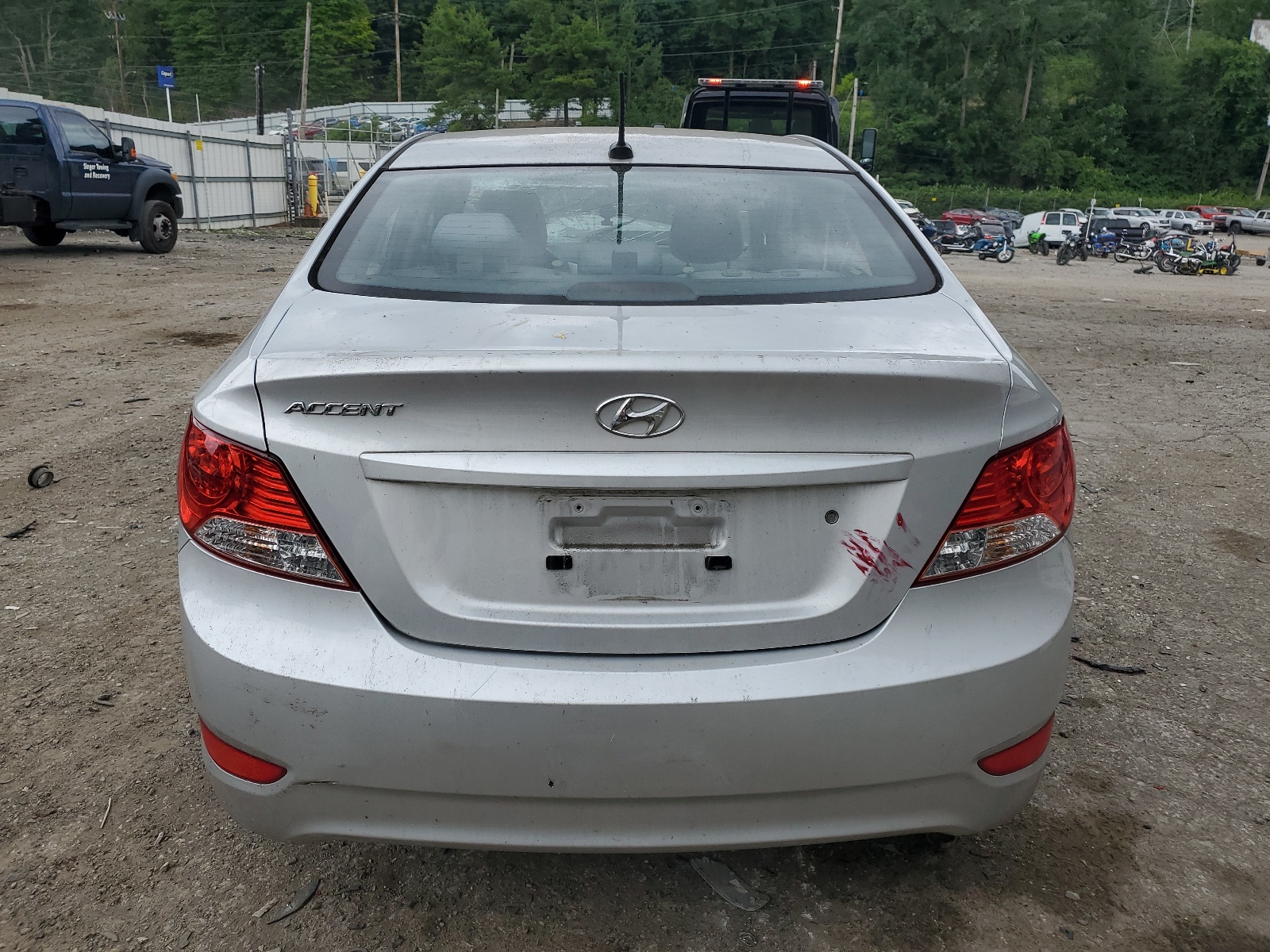 KMHCT4AE7EU758273 2014 Hyundai Accent Gls