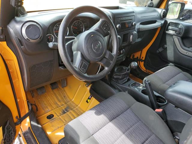 Позашляховики JEEP WRANGLER 2012 Жовтий