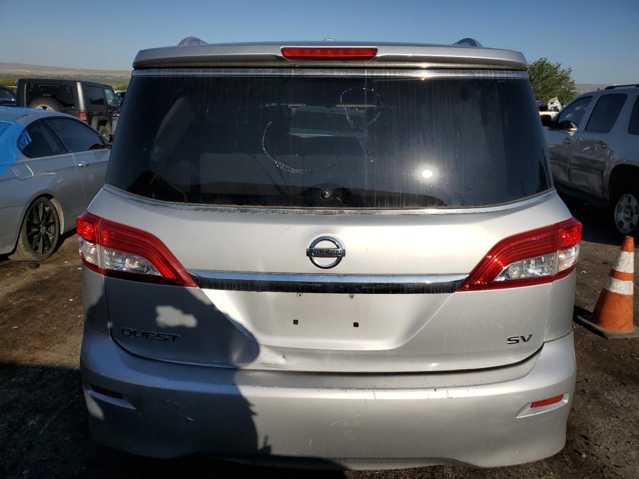 2017 Nissan Quest S VIN: JN8AE2KP2H9168598 Lot: 62887164