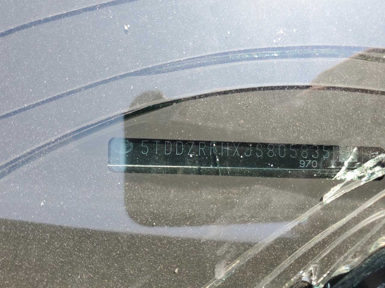 2018 Toyota Highlander Limited VIN: 5TDDZRFHXJS805835 Lot: 62518424