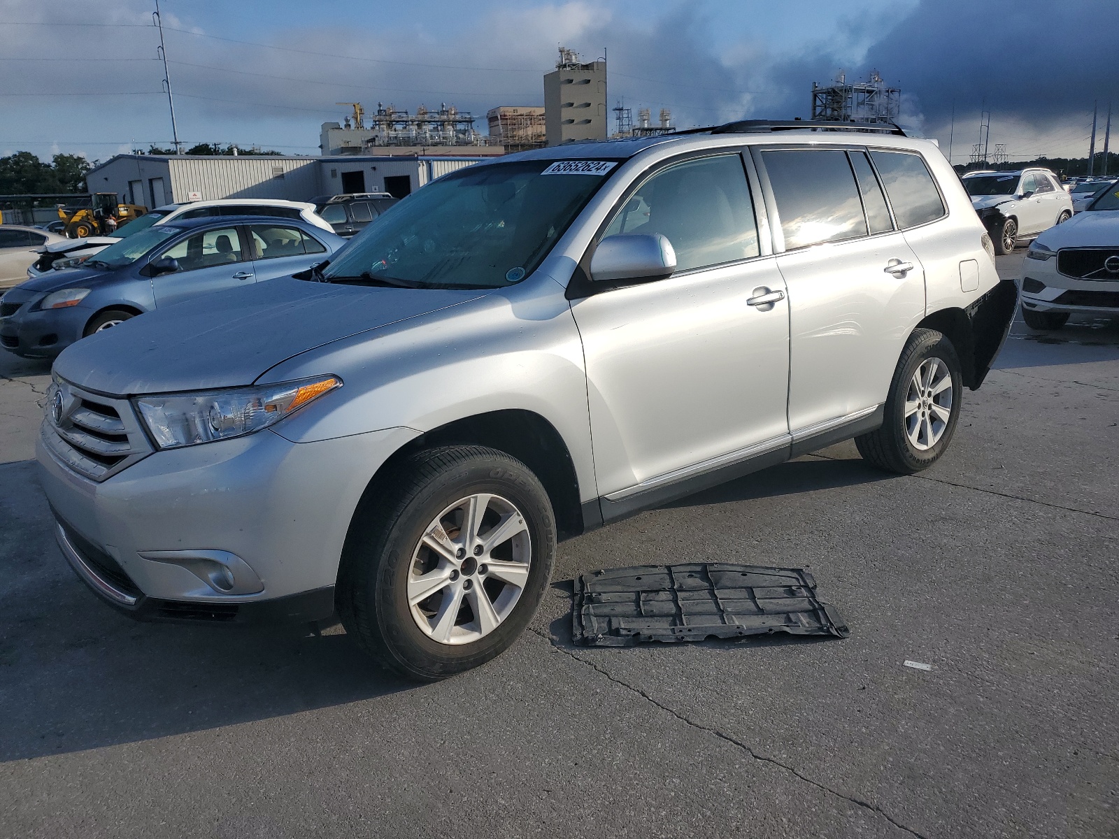 2012 Toyota Highlander Base vin: 5TDZK3EH3CS089615