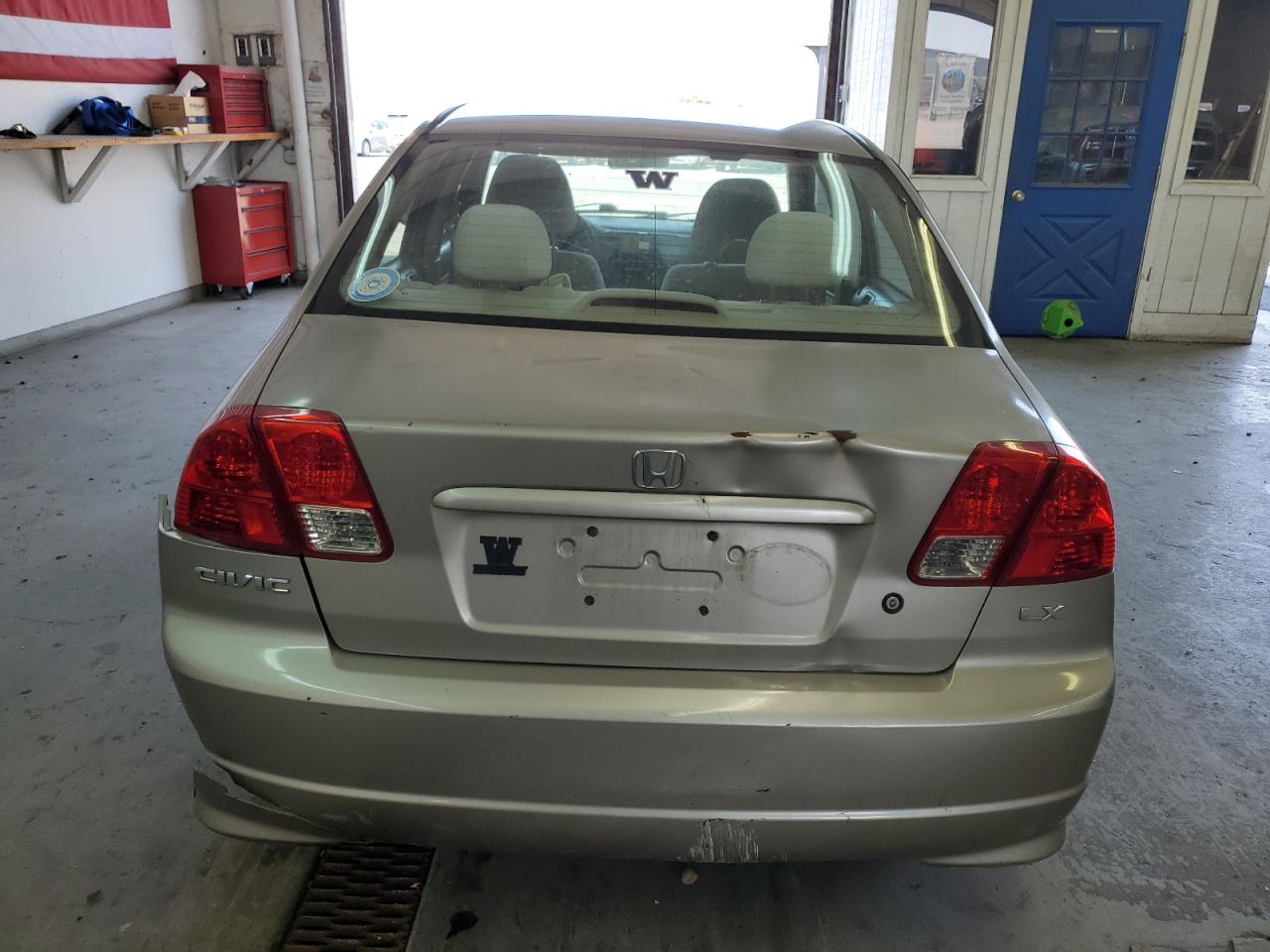 2004 Honda Civic Lx VIN: 2HGES16514H587546 Lot: 63362774