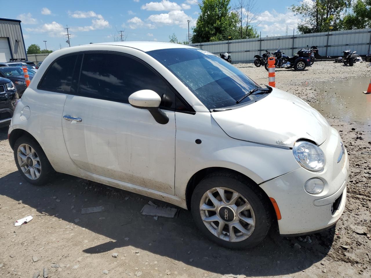 2017 Fiat 500 Pop VIN: 3C3CFFKR5HT661858 Lot: 61496434