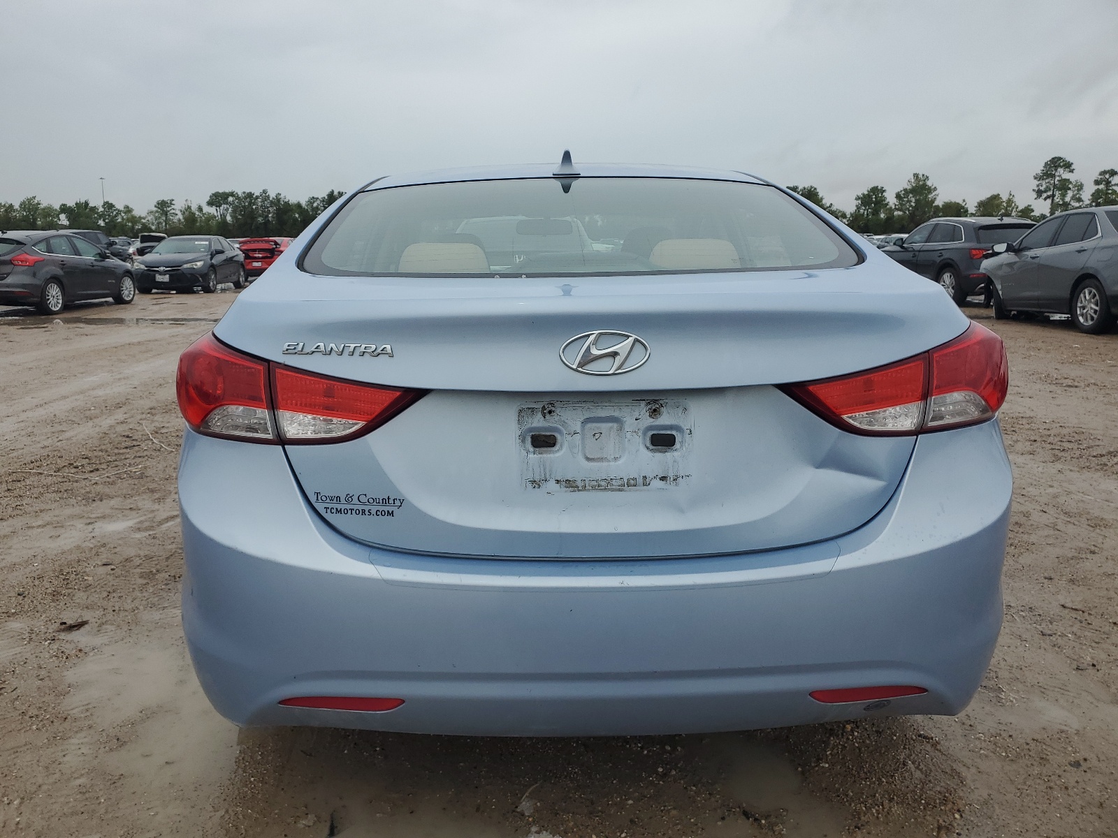 KMHDH4AE6DU764392 2013 Hyundai Elantra Gls