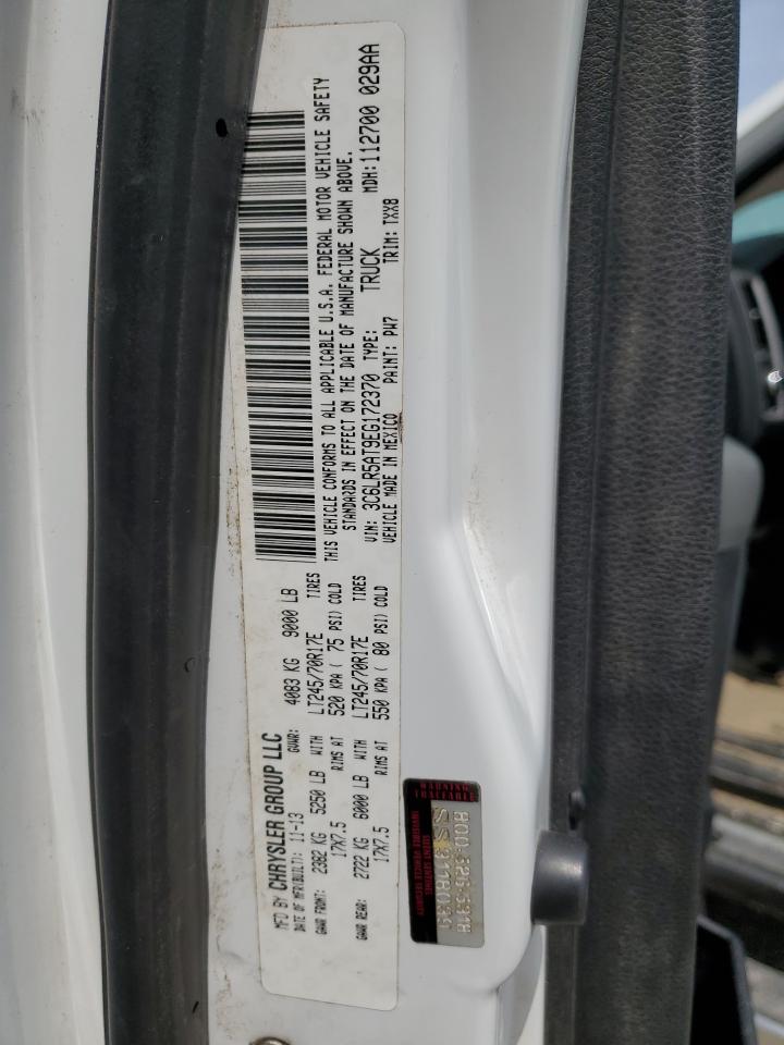 2014 Ram 2500 St VIN: 3C6LR5AT9EG172370 Lot: 64938604