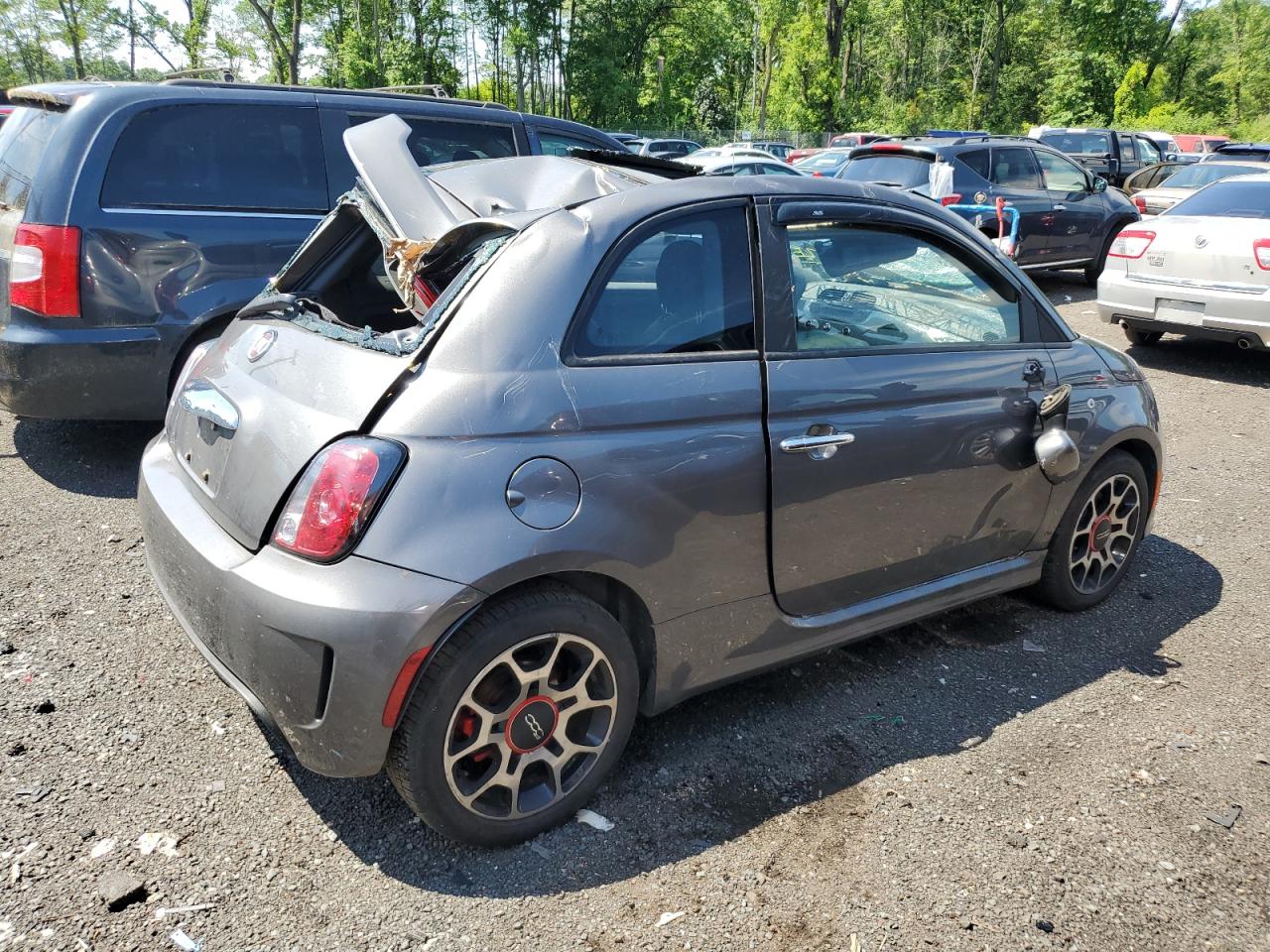 2013 Fiat 500 Sport VIN: 3C3CFFHH2DT543193 Lot: 61432204