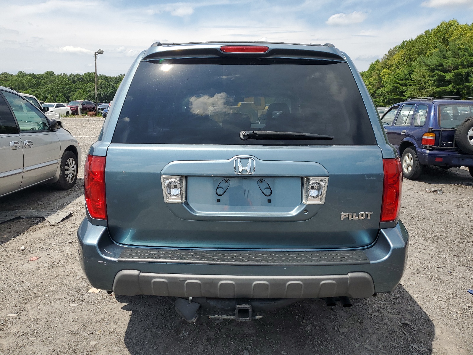 2HKYF18735H555737 2005 Honda Pilot Exl