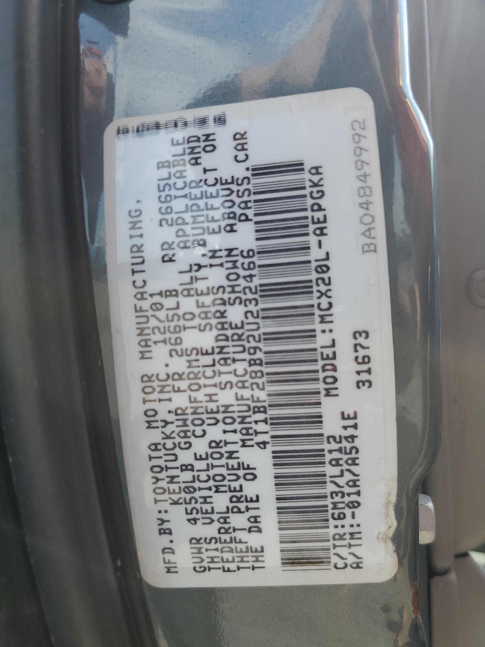 4T1BF28B92U232466 2002 Toyota Avalon Xl