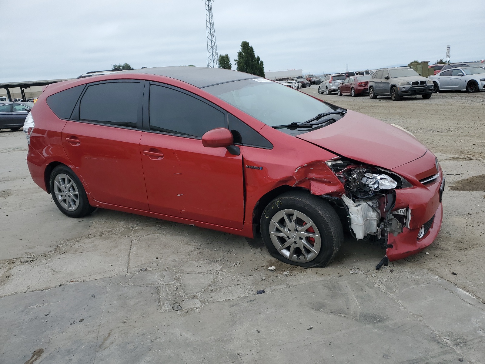 2012 Toyota Prius V vin: JTDZN3EU0C3082871