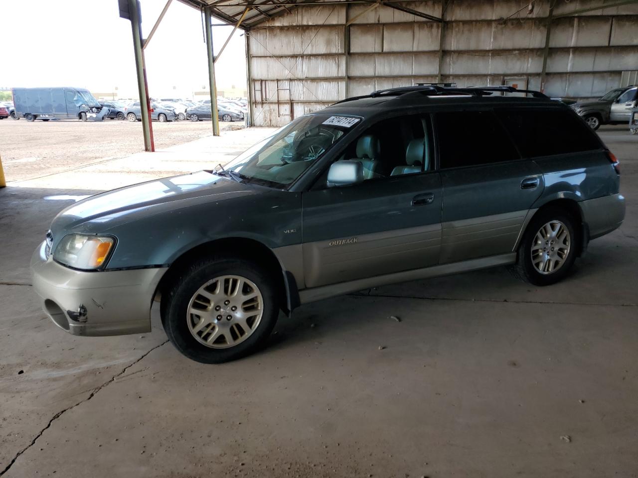 2001 Subaru Legacy Outback H6 3.0 Vdc VIN: 4S3BH896617640262 Lot: 62147114