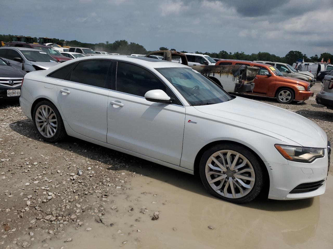 2012 Audi A6 Premium Plus VIN: WAUGGAFC3CN116167 Lot: 64227134