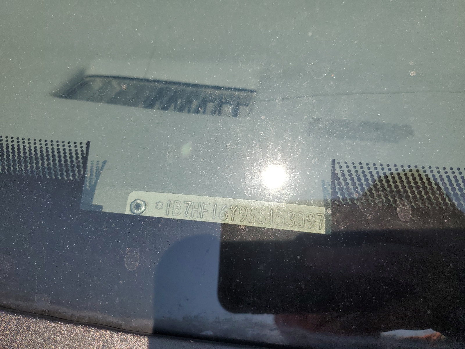 1B7HF16Y9SS153097 1995 Dodge Ram 1500