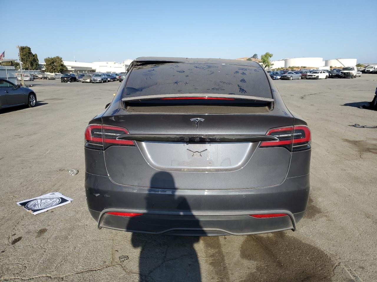 2022 Tesla Model X VIN: 7SAXCBE50NF329346 Lot: 63855264