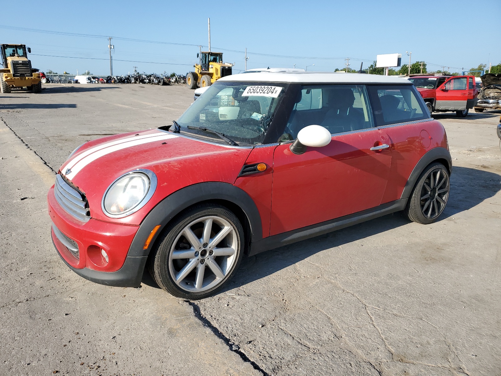 2013 Mini Cooper vin: WMWSU3C55DT678377