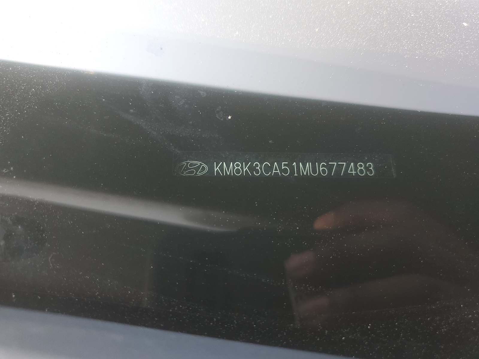 KM8K3CA51MU677483 2021 Hyundai Kona Limited