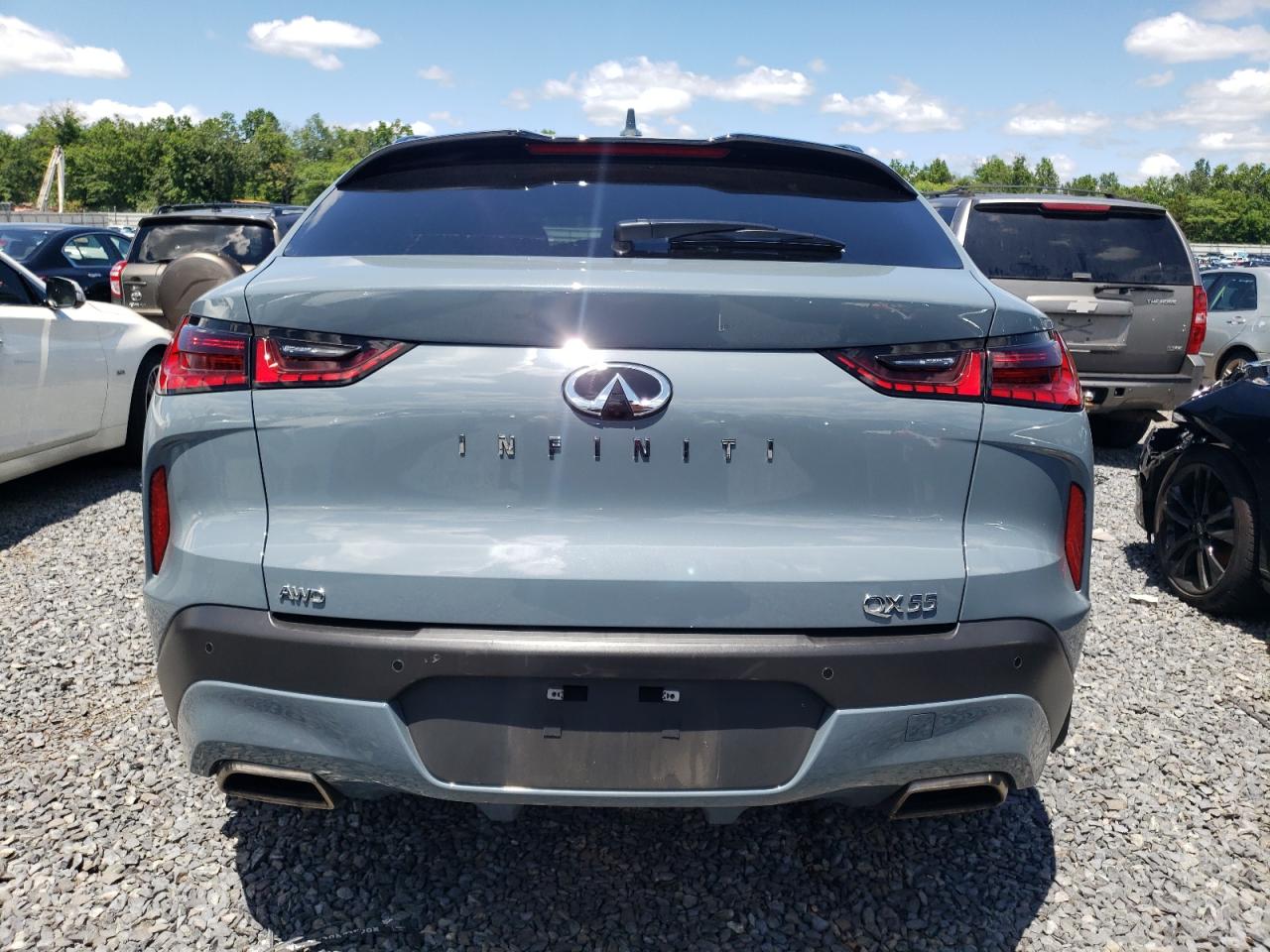 2023 Infiniti Qx55 Luxe VIN: 3PCAJ5JRXPF104650 Lot: 60765804