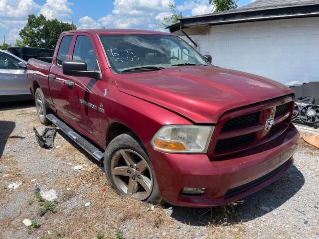 Пікапи DODGE RAM 1500 2012 Бордовий