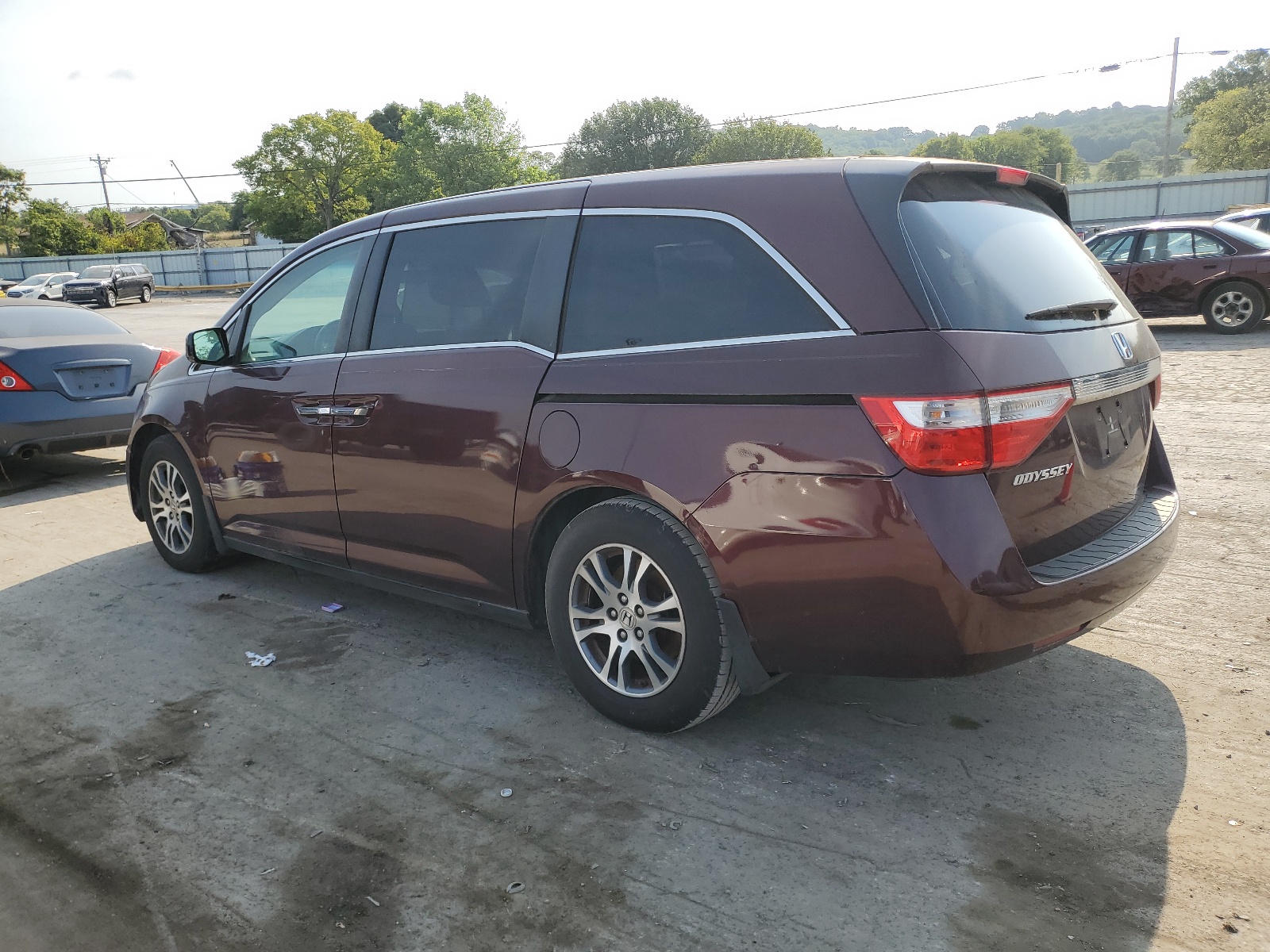 2012 Honda Odyssey Ex vin: 5FNRL5H4XCB136998