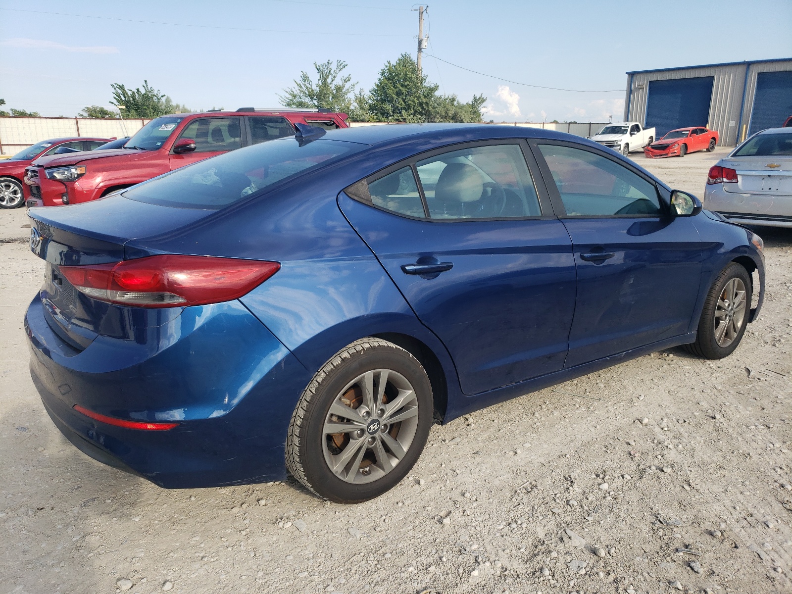 2018 Hyundai Elantra Sel vin: 5NPD84LF0JH240106