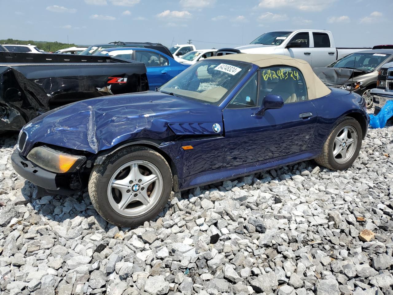 1999 BMW Z3 2.3 VIN: 4USCH9334XLF81573 Lot: 64248324