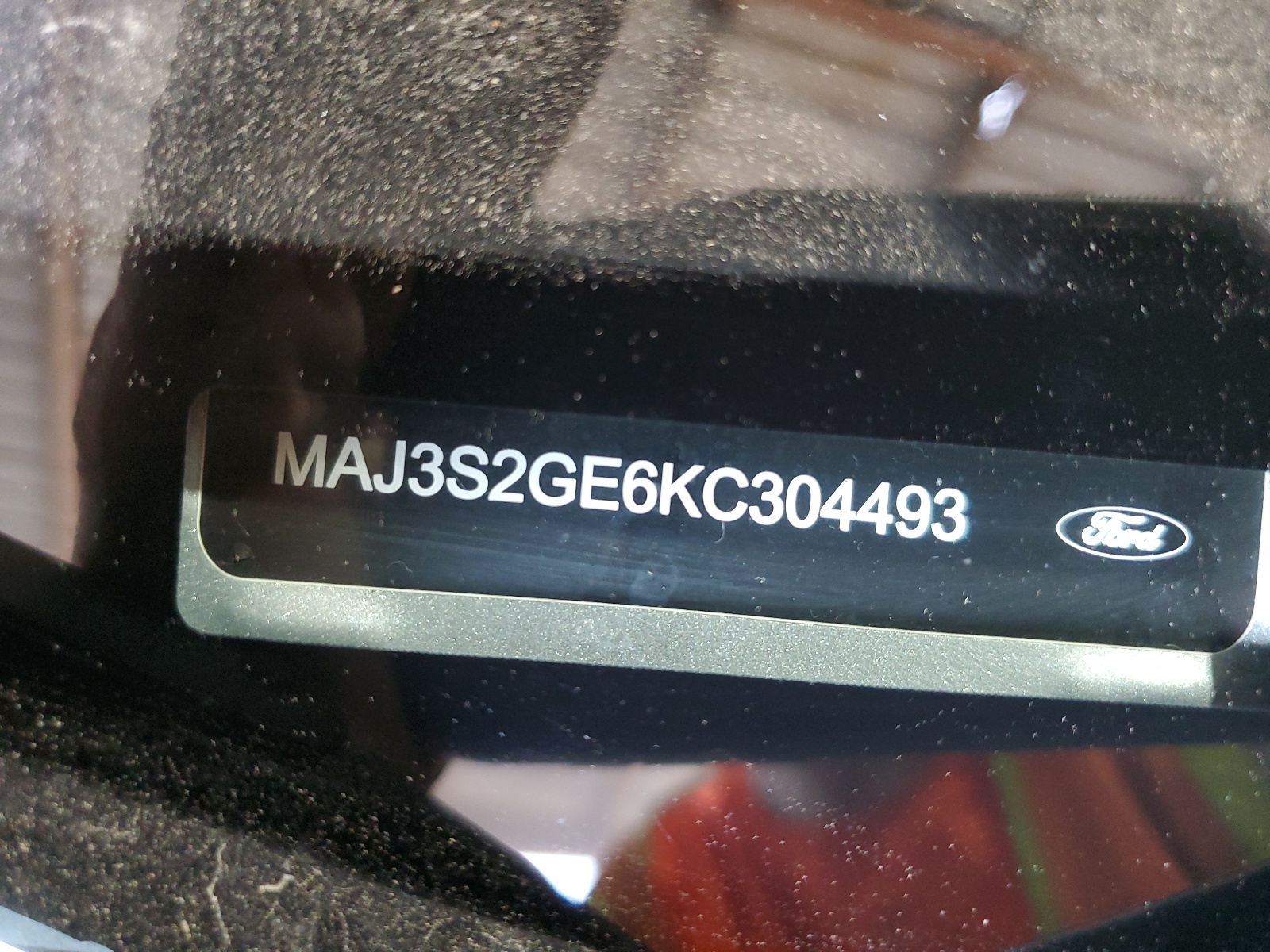 MAJ3S2GE6KC304493 2019 Ford Ecosport Se