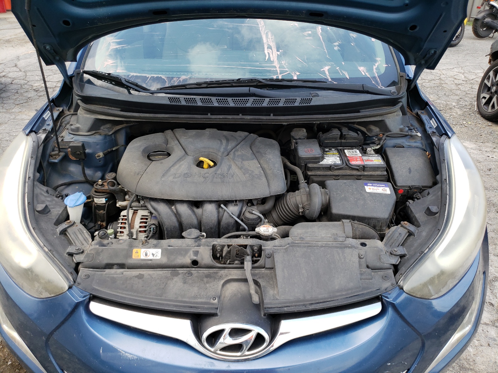 KMHDH4AEXFU251584 2015 Hyundai Elantra Se