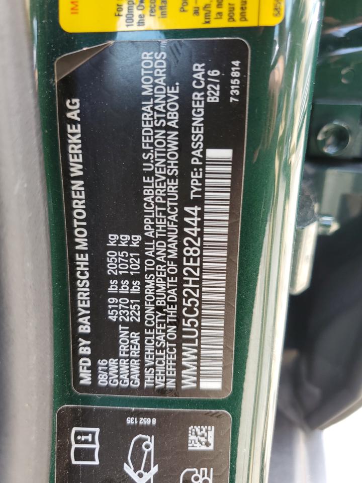 2017 Mini Cooper S Clubman All4 VIN: WMWLU5C52H2E82444 Lot: 63892484