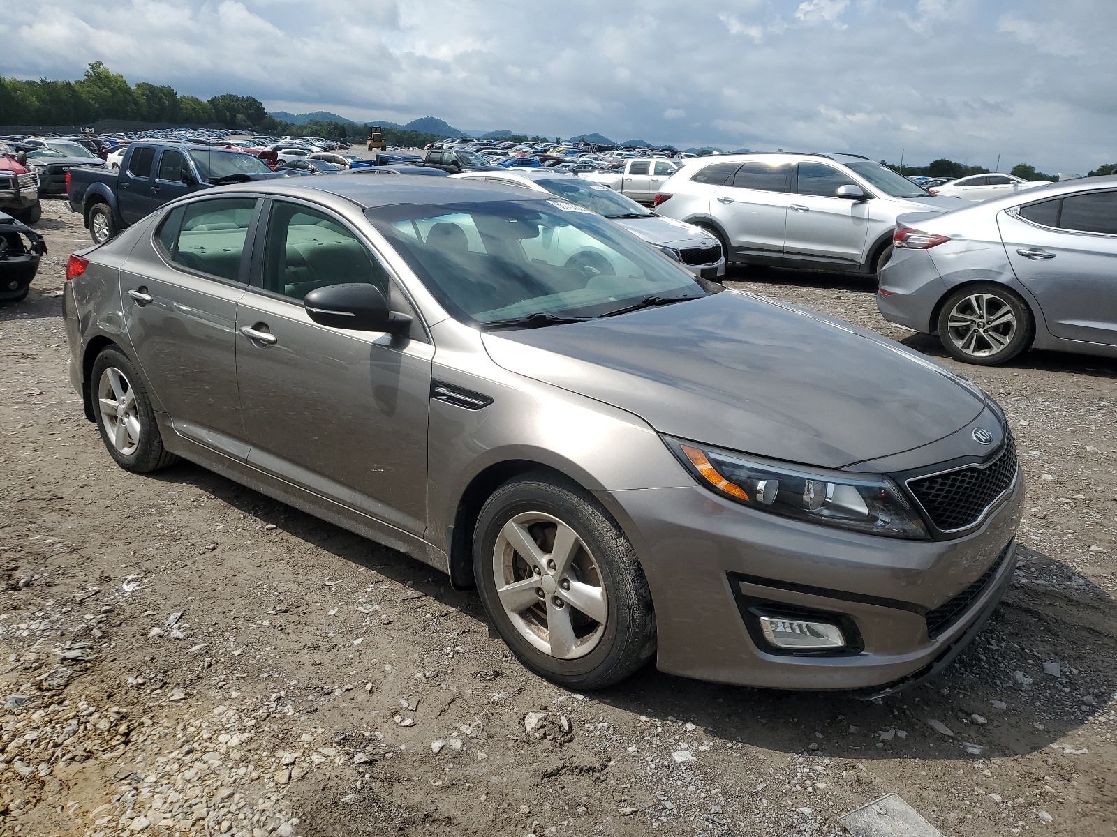 2014 Kia Optima Lx vin: 5XXGM4A74EG343664