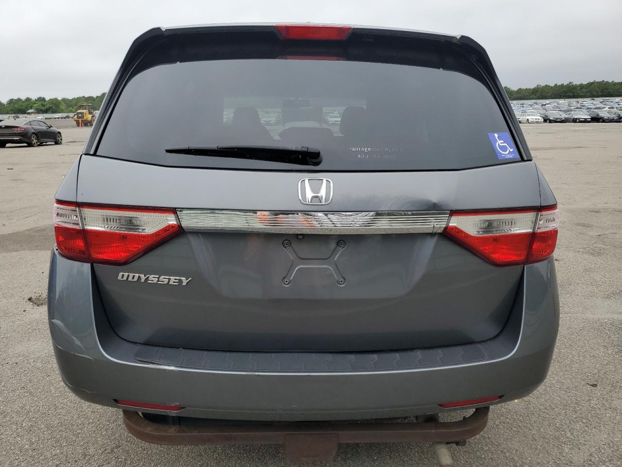 2012 Honda Odyssey Exl VIN: 5FNRL5H65CB020853 Lot: 62150124