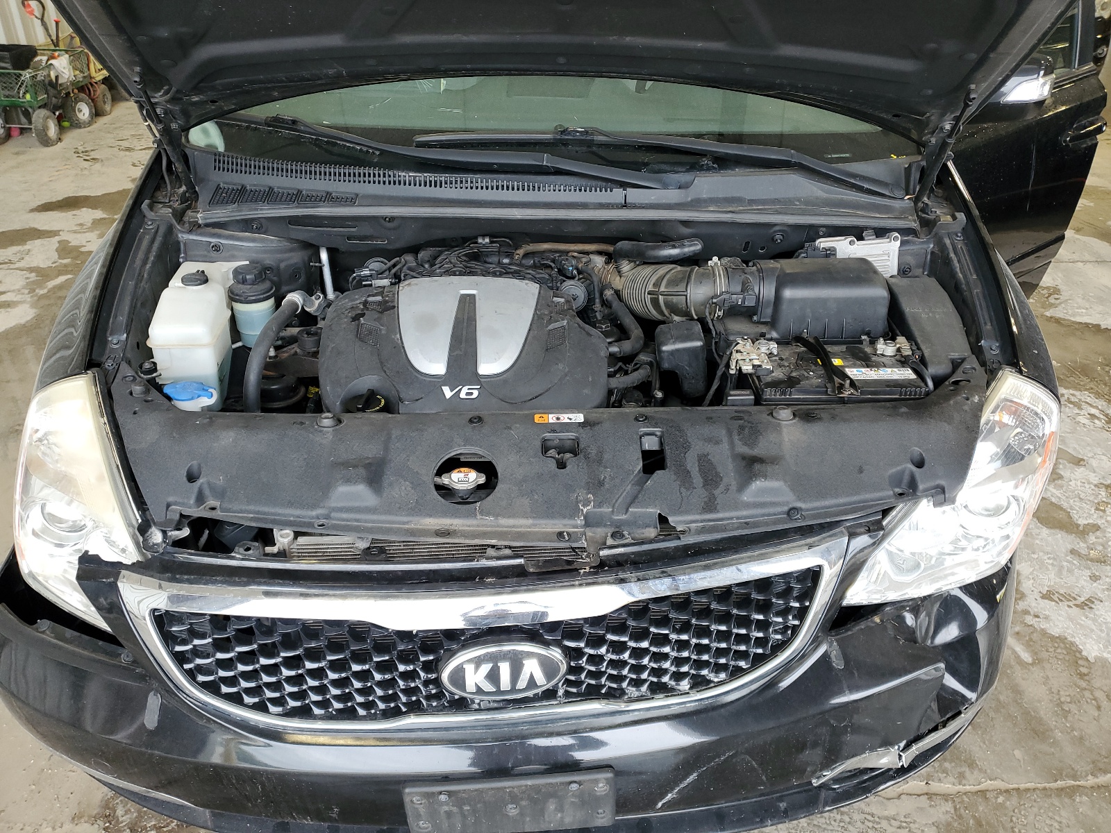 KNDMG4C79E6587199 2014 Kia Sedona Lx