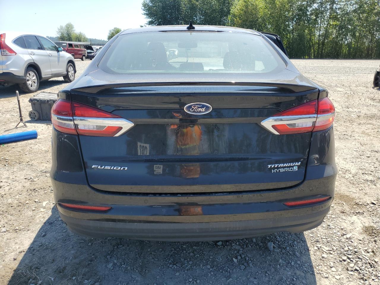 2019 Ford Fusion Titanium VIN: 3FA6P0RU0KR117582 Lot: 62412284