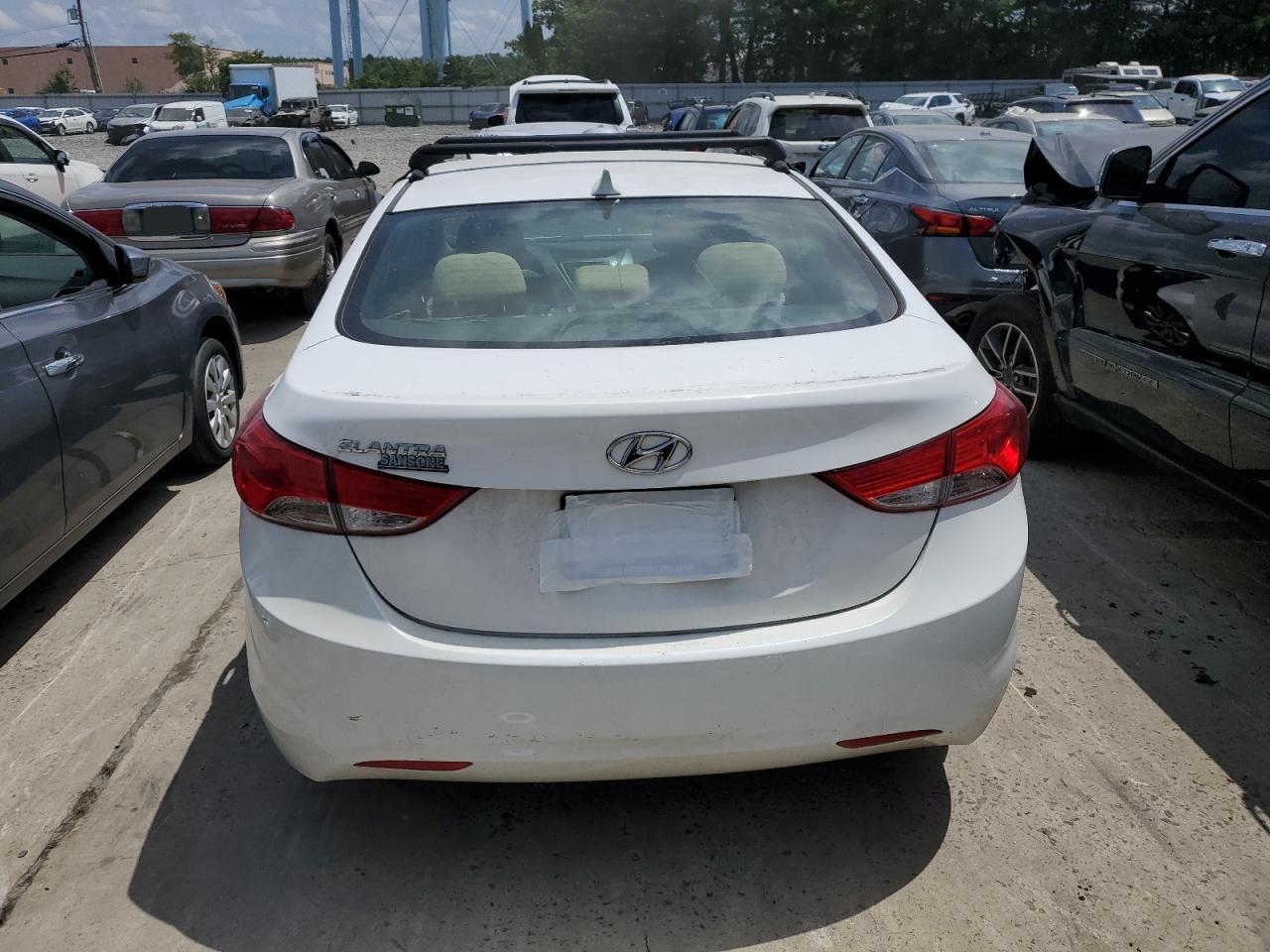 2013 Hyundai Elantra Gls VIN: 5NPDH4AE6DH227911 Lot: 62611104