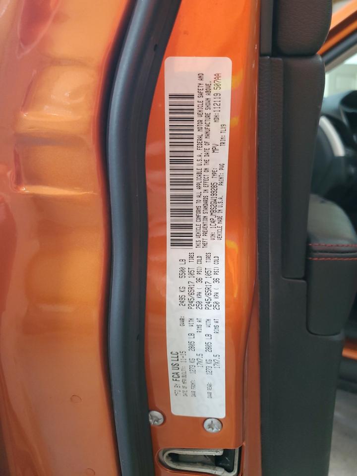 2016 Jeep Cherokee Trailhawk VIN: 1C4PJMBS2GW199285 Lot: 63965484