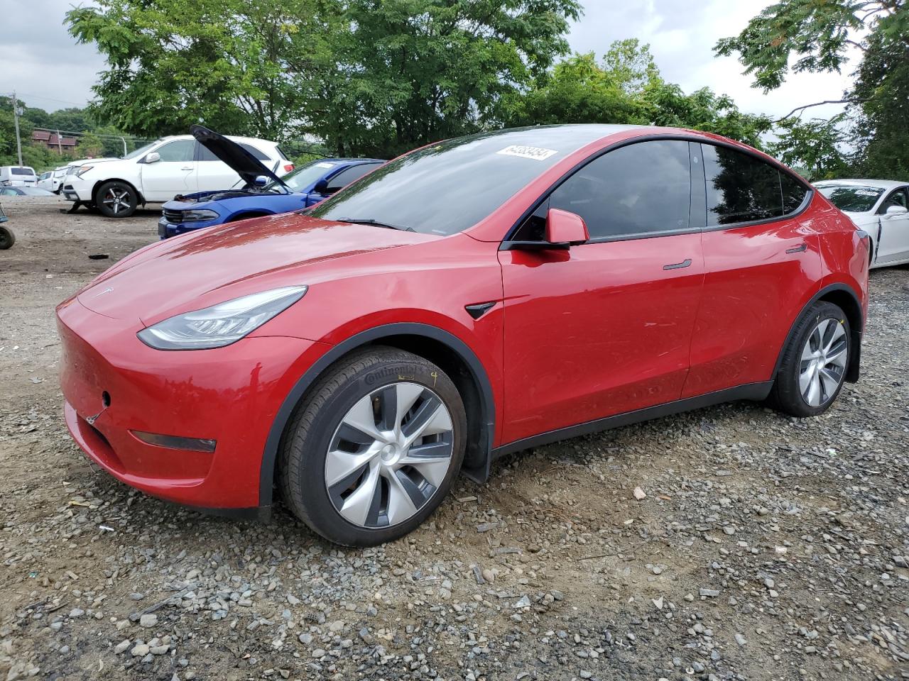 5YJYGDEE3MF086244 2021 TESLA MODEL Y - Image 1