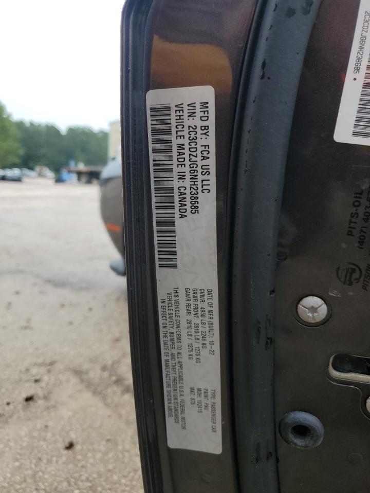 2022 Dodge Challenger Gt VIN: 2C3CDZJG6NH238685 Lot: 65105154