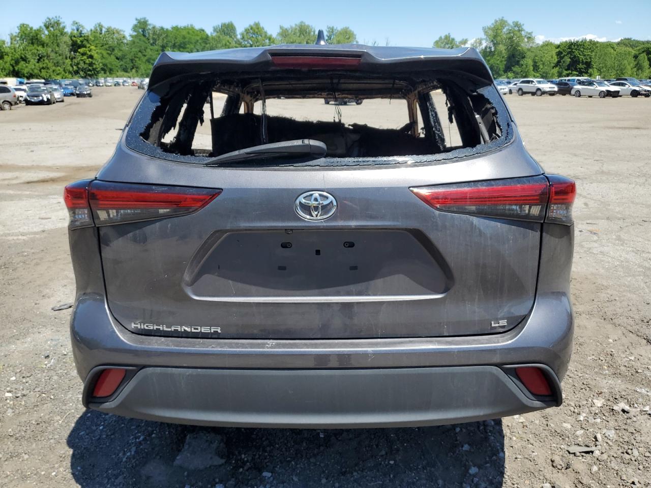 2021 Toyota Highlander L VIN: 5TDZZRAH7MS527249 Lot: 60356824