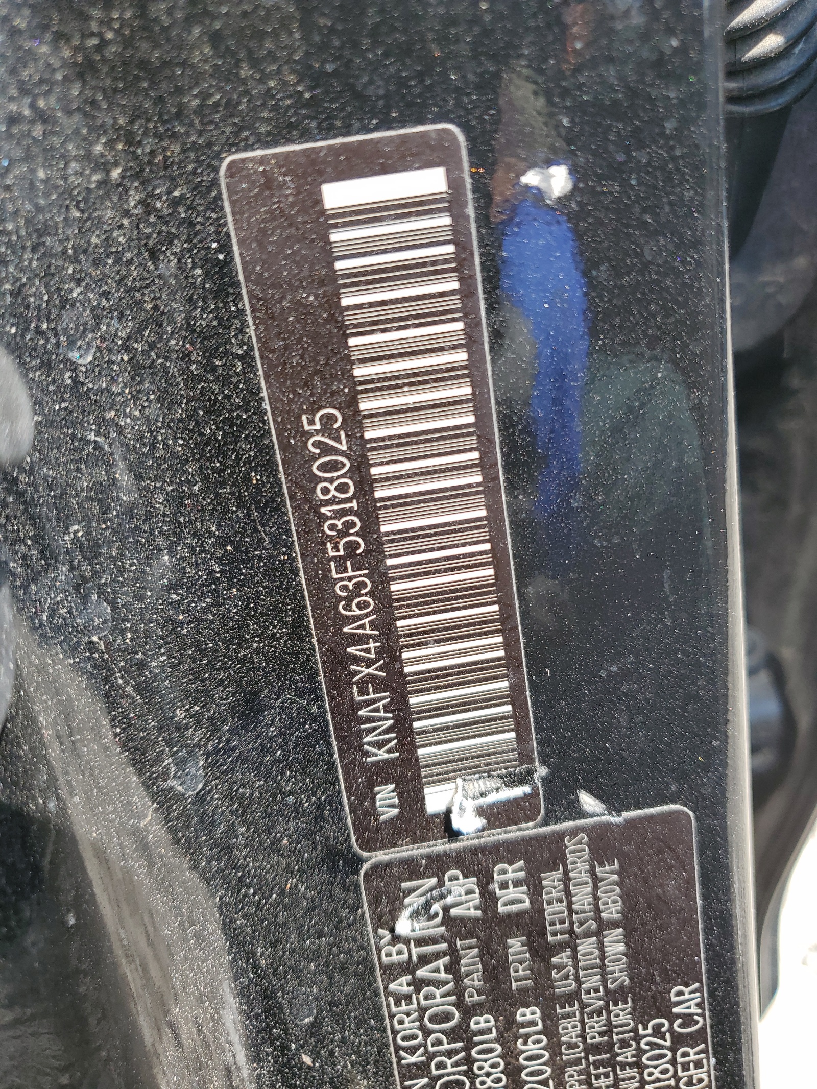 KNAFX4A63F5318025 2015 Kia Forte Lx