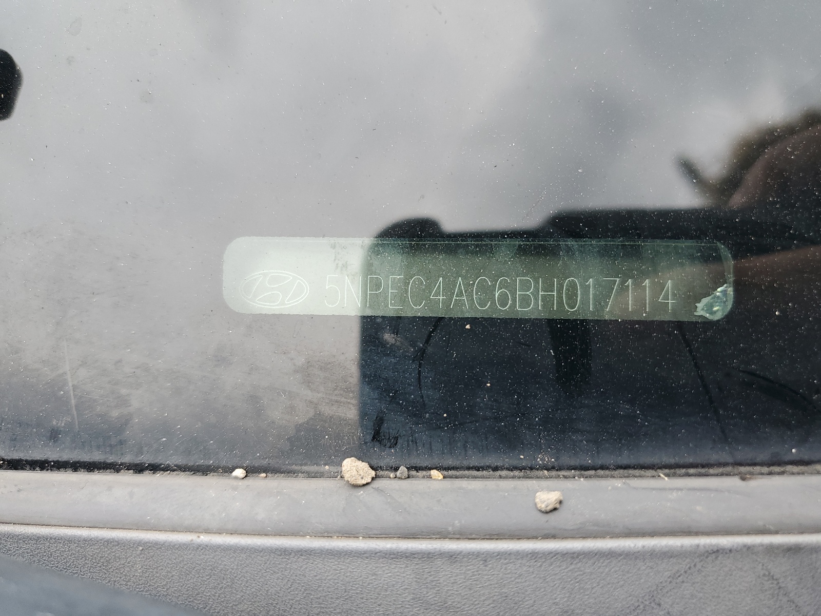 5NPEC4AC6BH017114 2011 Hyundai Sonata Se