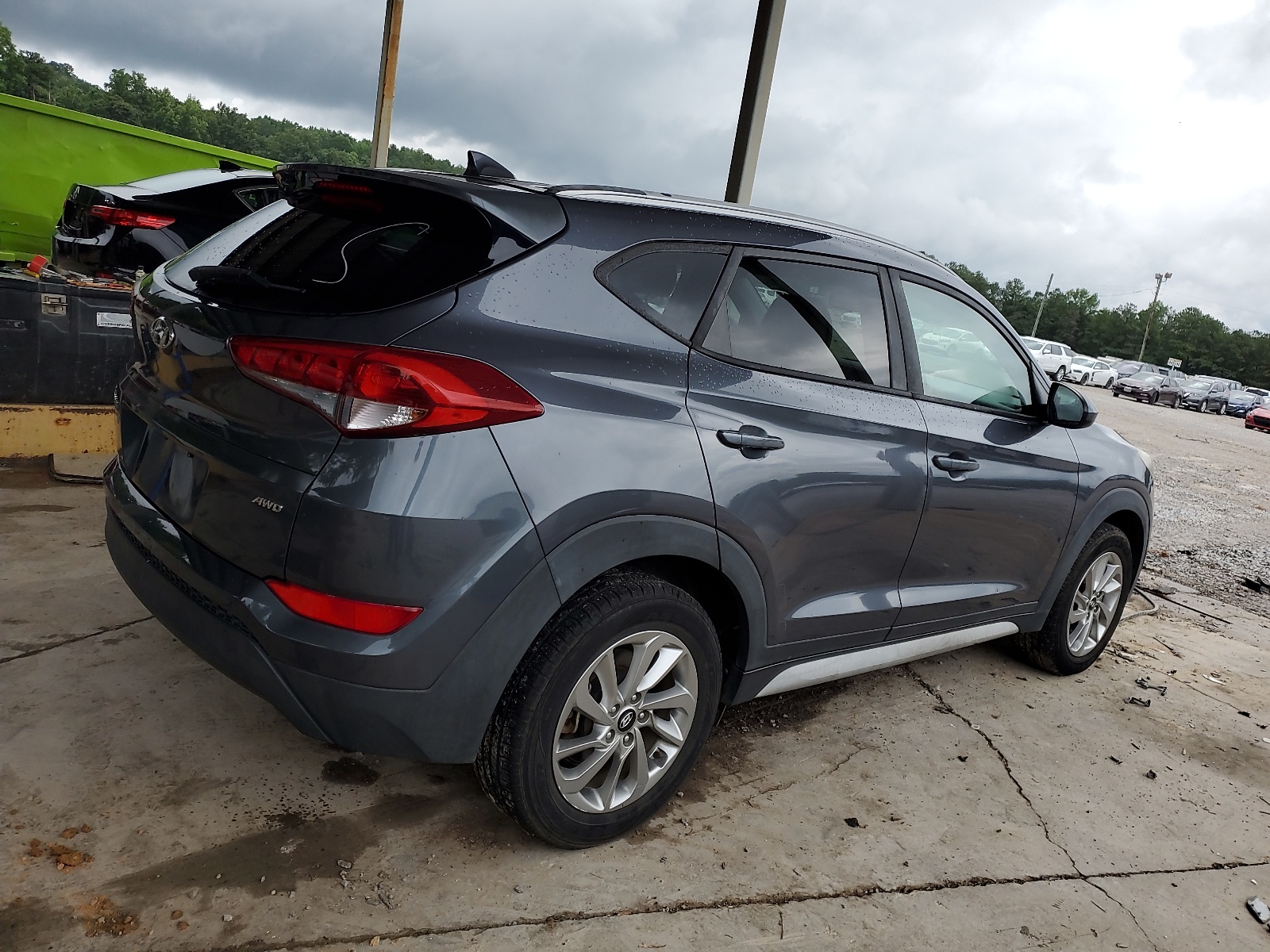 2018 Hyundai Tucson Sel vin: KM8J3CA48JU636637