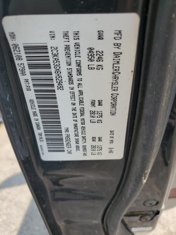 2006 Chrysler 300 Touring VIN: 2C3KA53GX6H529492 Lot: 64456824